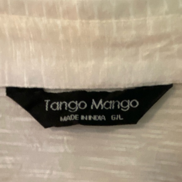 Tango Mango Womens Multicolor Button Up Blouse - Picture 5 of 6